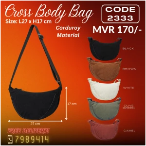 Ladies Cross Body Bag / Dumbling Bag